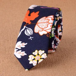 Новый стиль неформальный цветочный галстук фиолетового и розового цвета галстук из 100% льна мужской модный галстук дизайнерские Галстуки ручной работы высокого качества