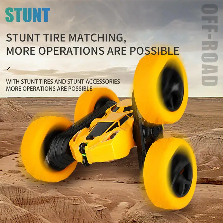 Double Sided Stunt Hobby Rc Cars Toys 360 Degrees Remote Control Drift Car For Children Hobby Rc Cars