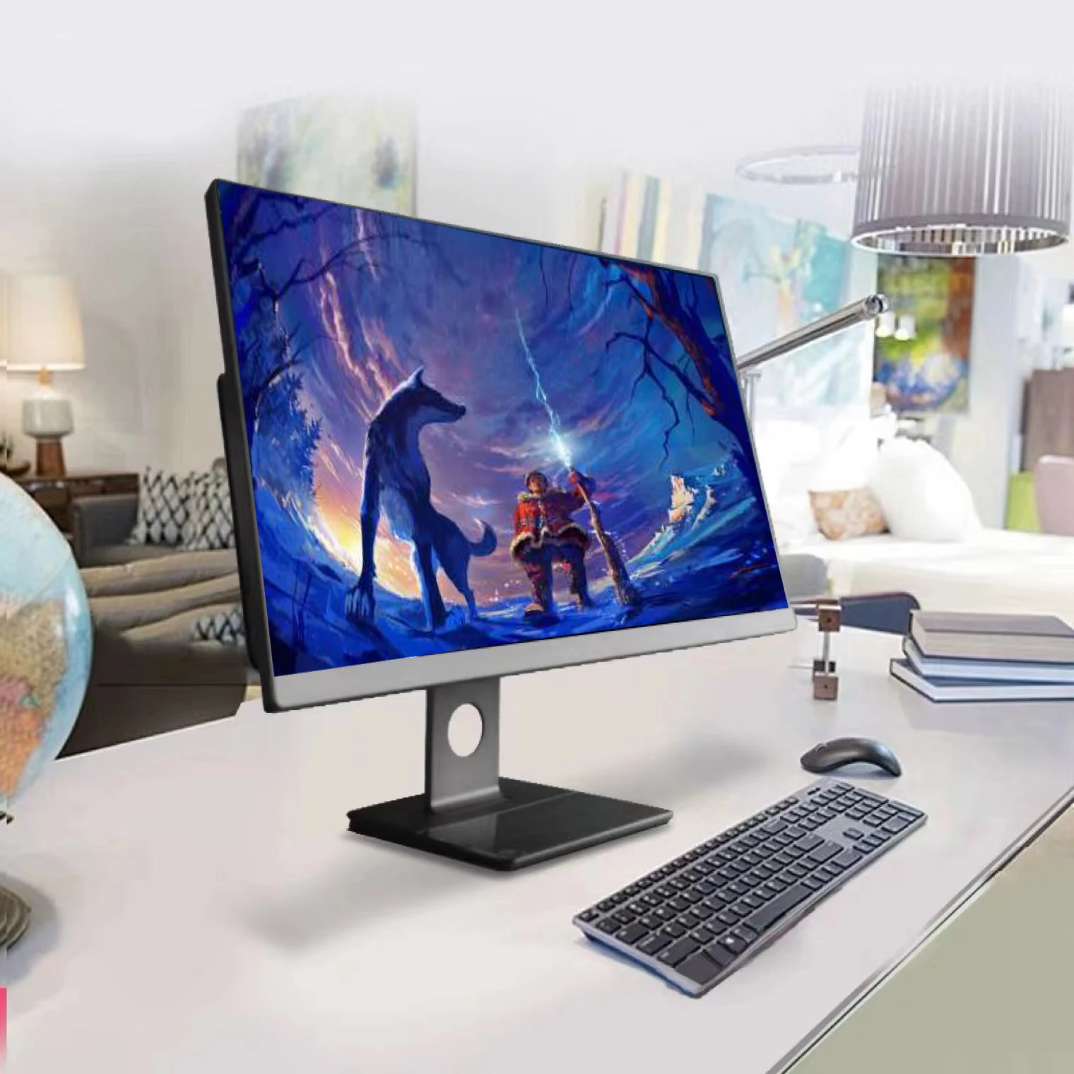 Прямая поставка с завода, недорогой Настольный компьютер 27 дюймов 1920*1080 FHD i3 i5 i7, все в одном