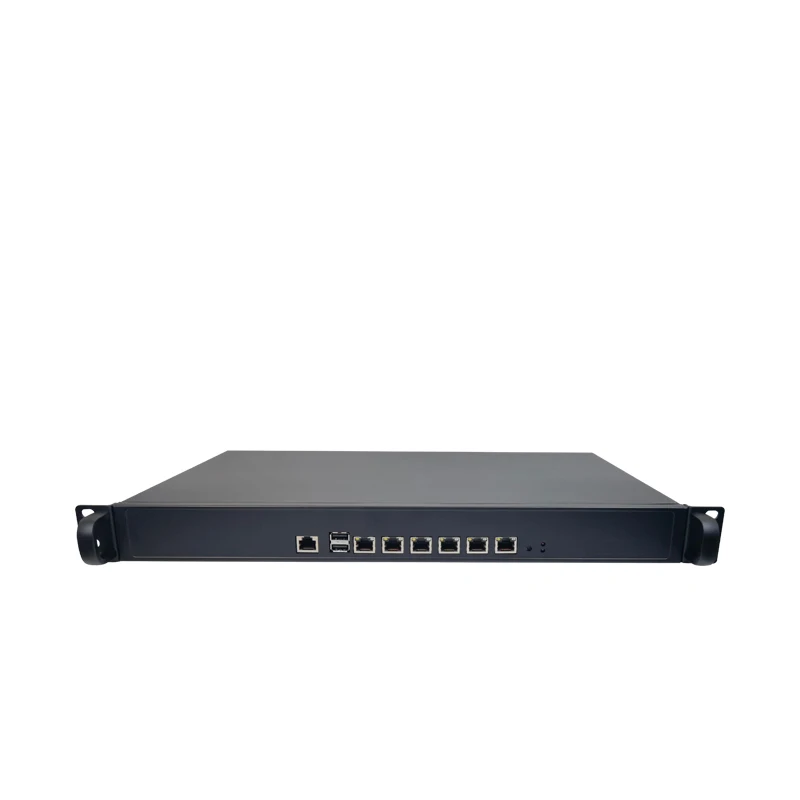 2th 3th gen core i5 i7 pfsense 1U rackmount firewall router 2*DDR3 memory slot 6 lan ports 1u router firewall chassis