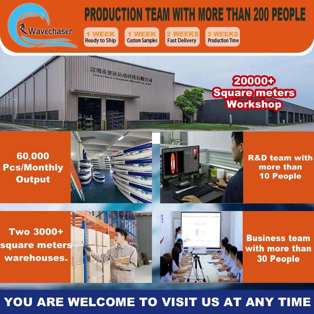 Custom Foil OEM Trade Folding Flying Inflatable Stand Up Hydro Surf Board Kite Surfing Board