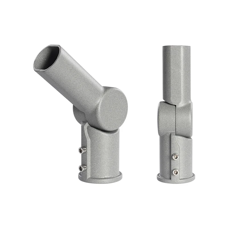 50 60 80mm arm to 50 60mm column degree angle solar led Street light adjustable adapter