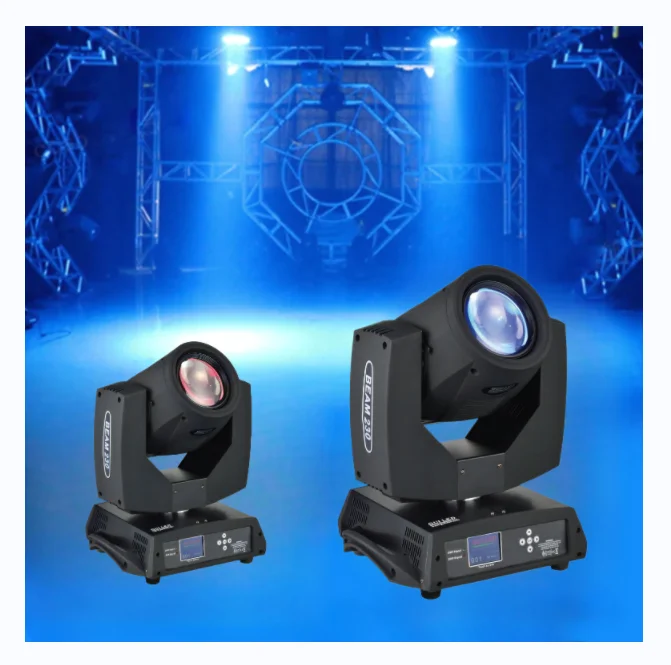 mobile lights 7r 230 watts bulb brand newphenix cabeza movil 7r 230 beam for club event wedding party sharpy moving head