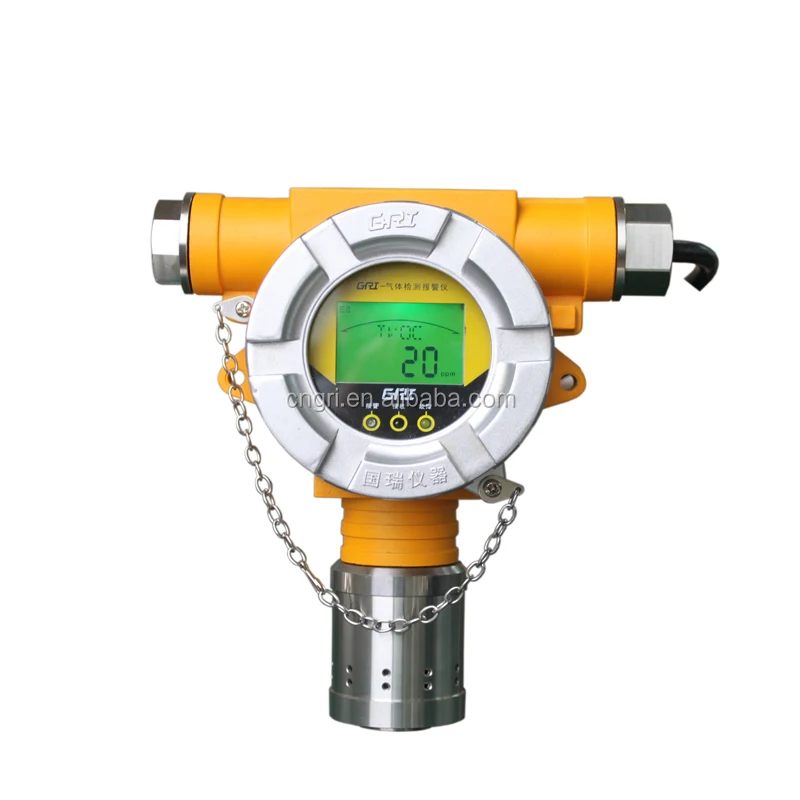 GRI -9106-P-VOC Intelligent VOC Gas  Fixed Detector VOCs Analyzer PID sensor volatile organic compound explosion proof certified