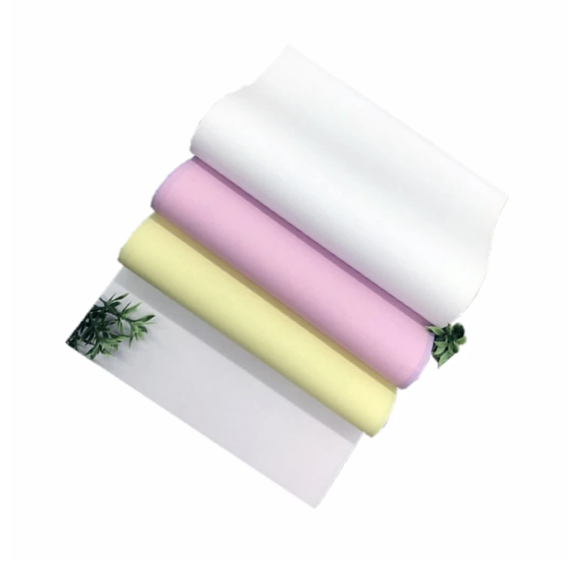 Wholesale continuous carbonless paper 50gsm 3 ply offset print