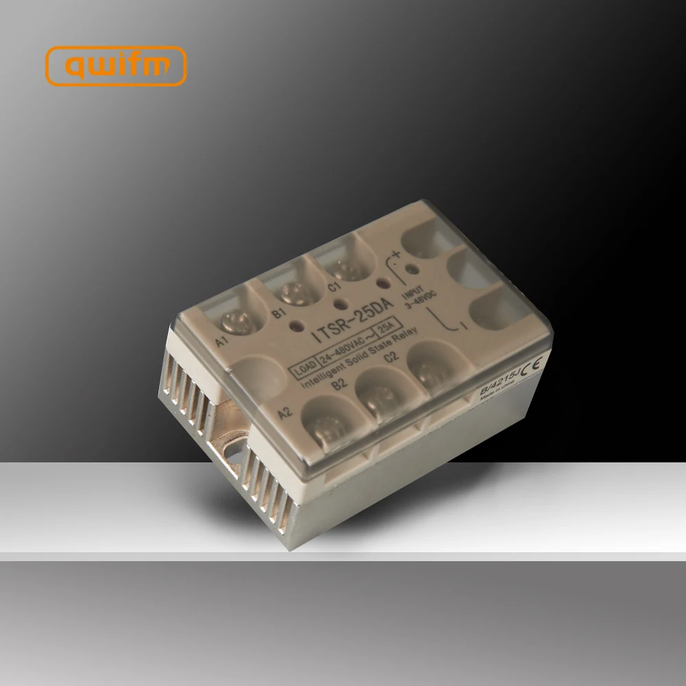 10A~120A Smaller and Lighter than Other Normal Product Intelligent Three Phase Solid State Relay