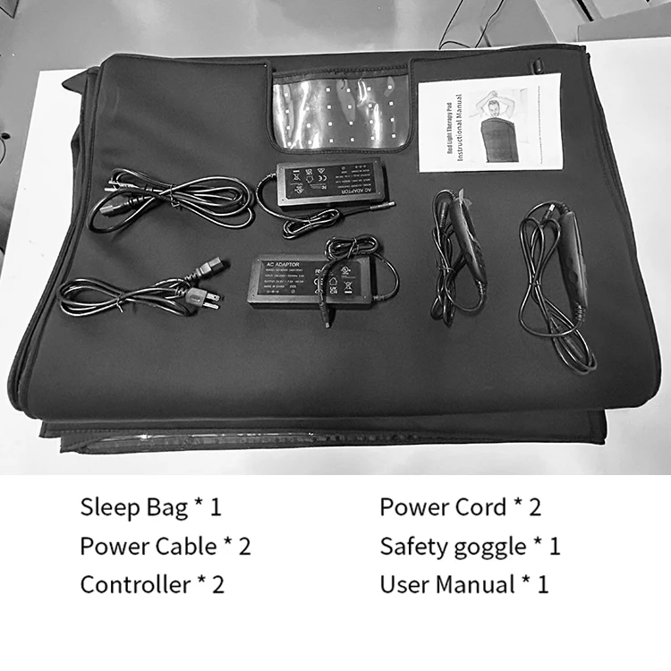 Pain Relief Pulsed Full Body Therapi Infrared Sleeping Bag 850nm Near led Therapy Sleeping Pod 660nm Therapy for Home Use