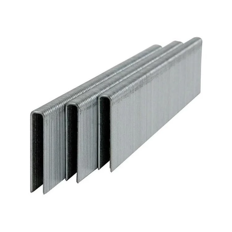 Fashionable 16mm 4j Series Metal Furniture 20 Gauge Staples U-type Staples 90 Series Nail