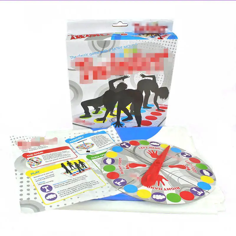 Интерактивная игрушка Twister для родителей и детей забавная Классическая игра настольная коврик украшения дома