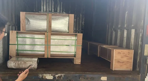 XYScreen motorized laser tv cabinet 120 inch ALR UST Floor Rising projector Smart Cabinet