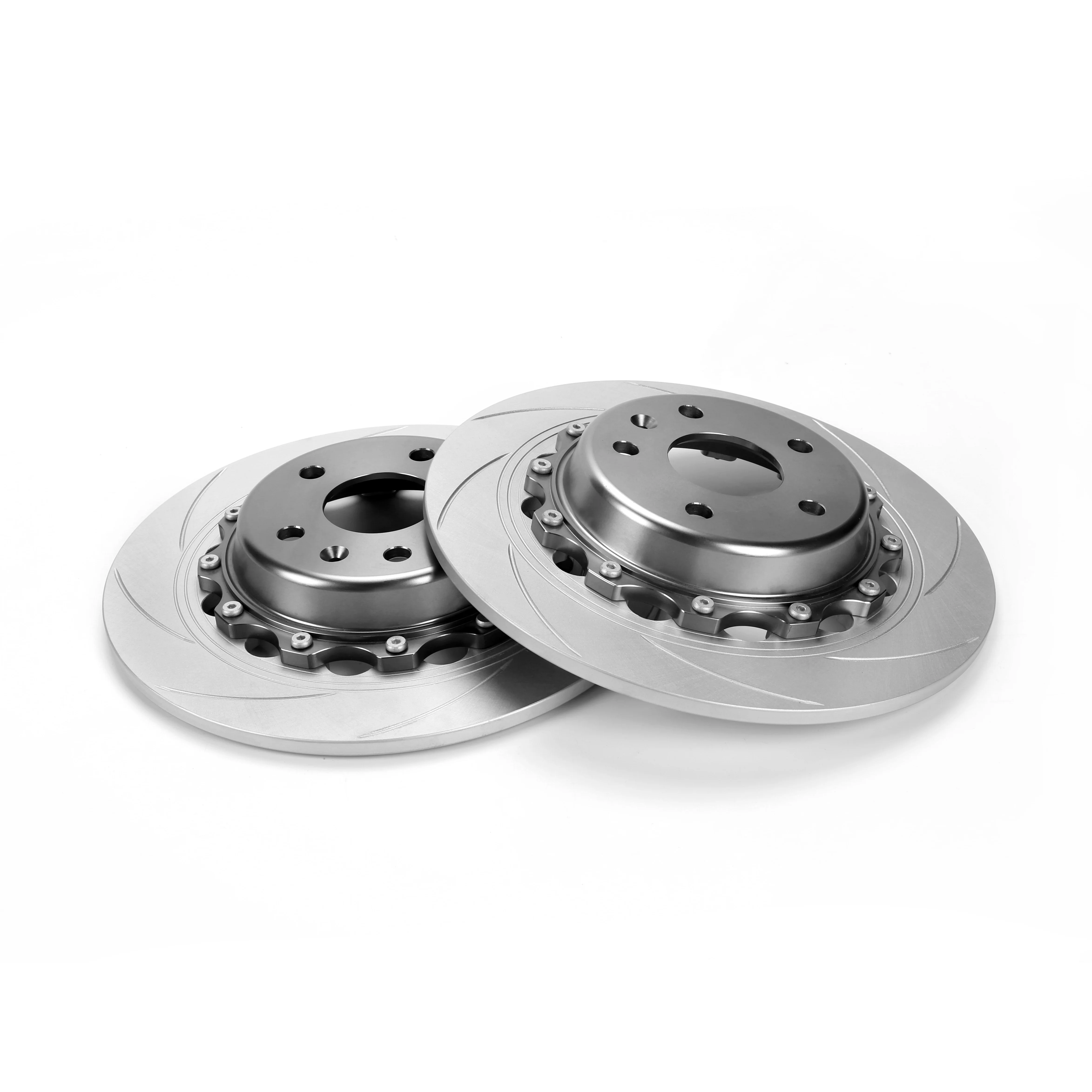 High Performance Rear Rotor Upgrade Kit Solid Disc for Volkswagen Golf 7th Generation Round Caliper 325*10mm
