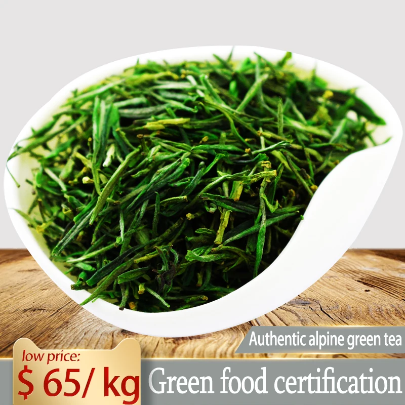 Green Moon brand grade I Yuexi Cuilan spring tea fried green tea Anhui high mountain Yunwu Tea Refreshing green food