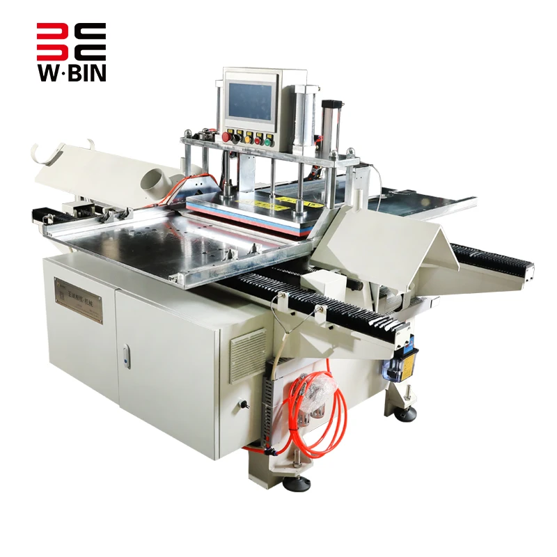 Wangbin High Safety Intelligent CNC Saw Cutting Machine Nail Angle Machine for Photo Frame Manufacturing Easy to Operate