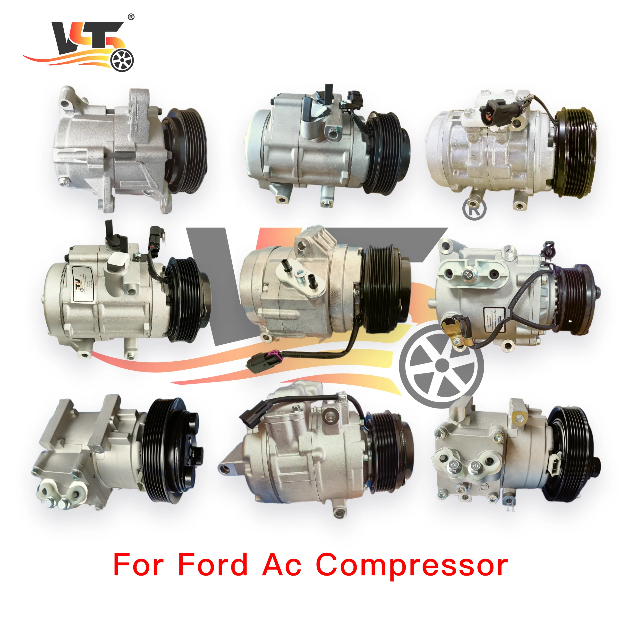 Compressor Ac Car For 2020 Dodge Charger Ac Compressor For Dodge Caravan Caliper Compresor For Ford Ranger Ram Jeep Compass