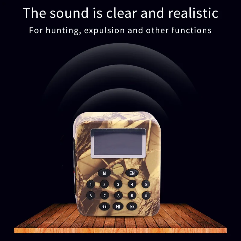 Factory Offer Waterproof 50W Voice Quail Bird Sound MP3 Hunting Bird Caller