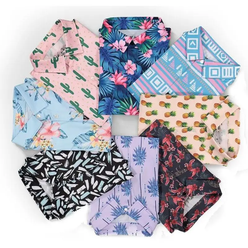 Custom Sports Golf Clothing Shirt Design Your Own Brand Sublimation Shirts Wholesale Custom Logo Men Polo Shirts