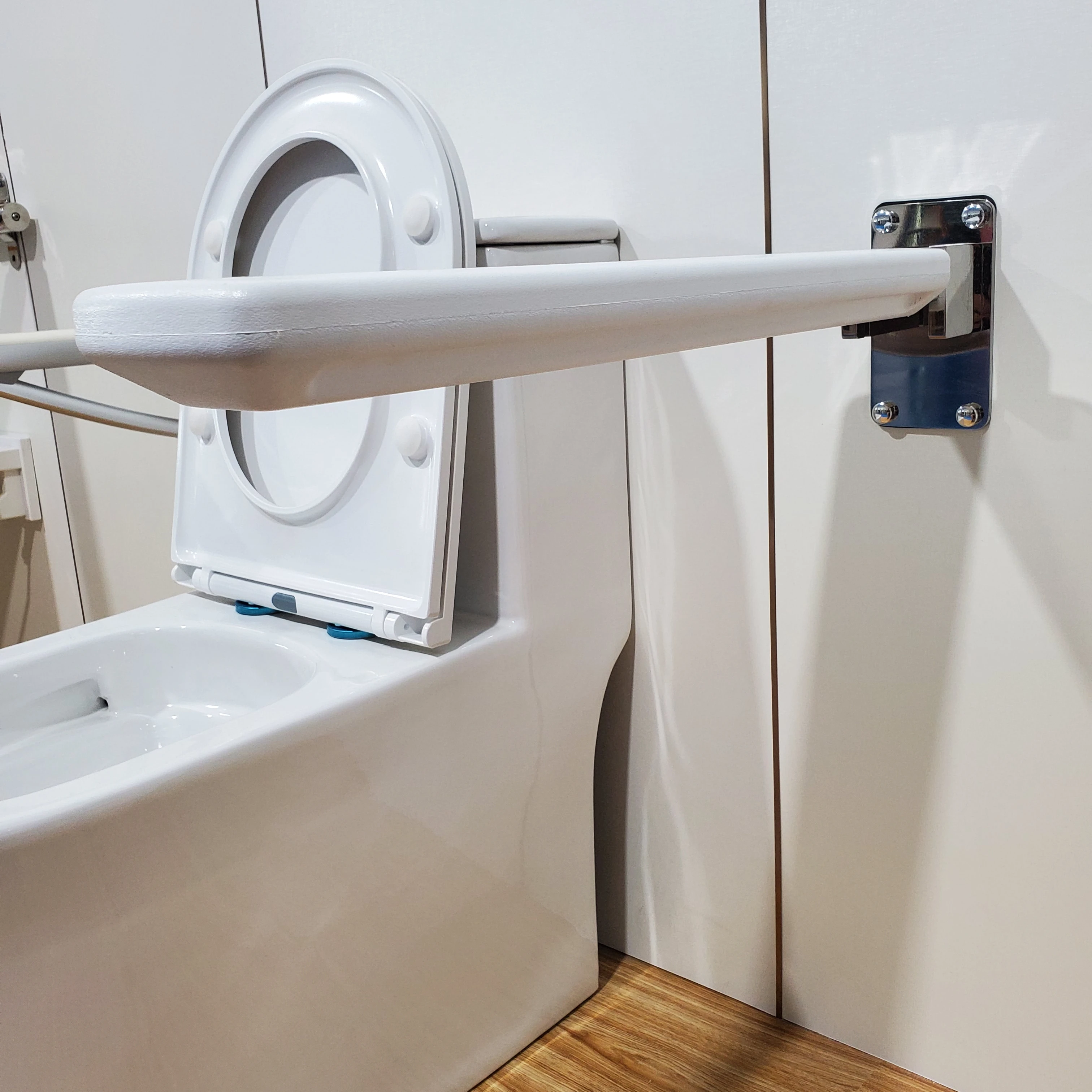 Stainless steel 304 bathroom disabled folding grab rail toilet safety handrails custom handicap grab bar