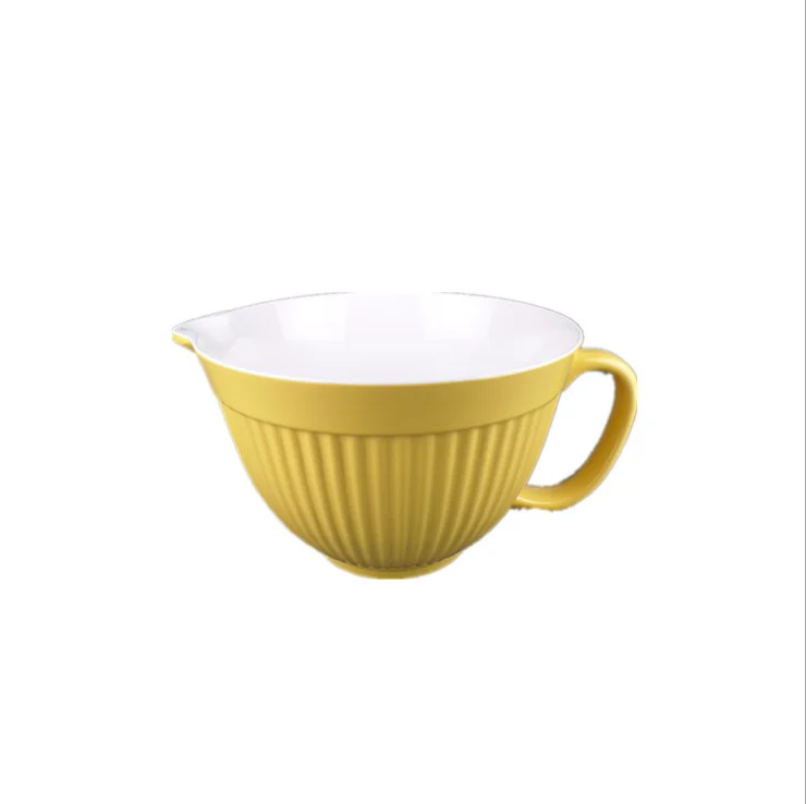 6' China factory supply sale price economic colorful melamine plastic serving bowls