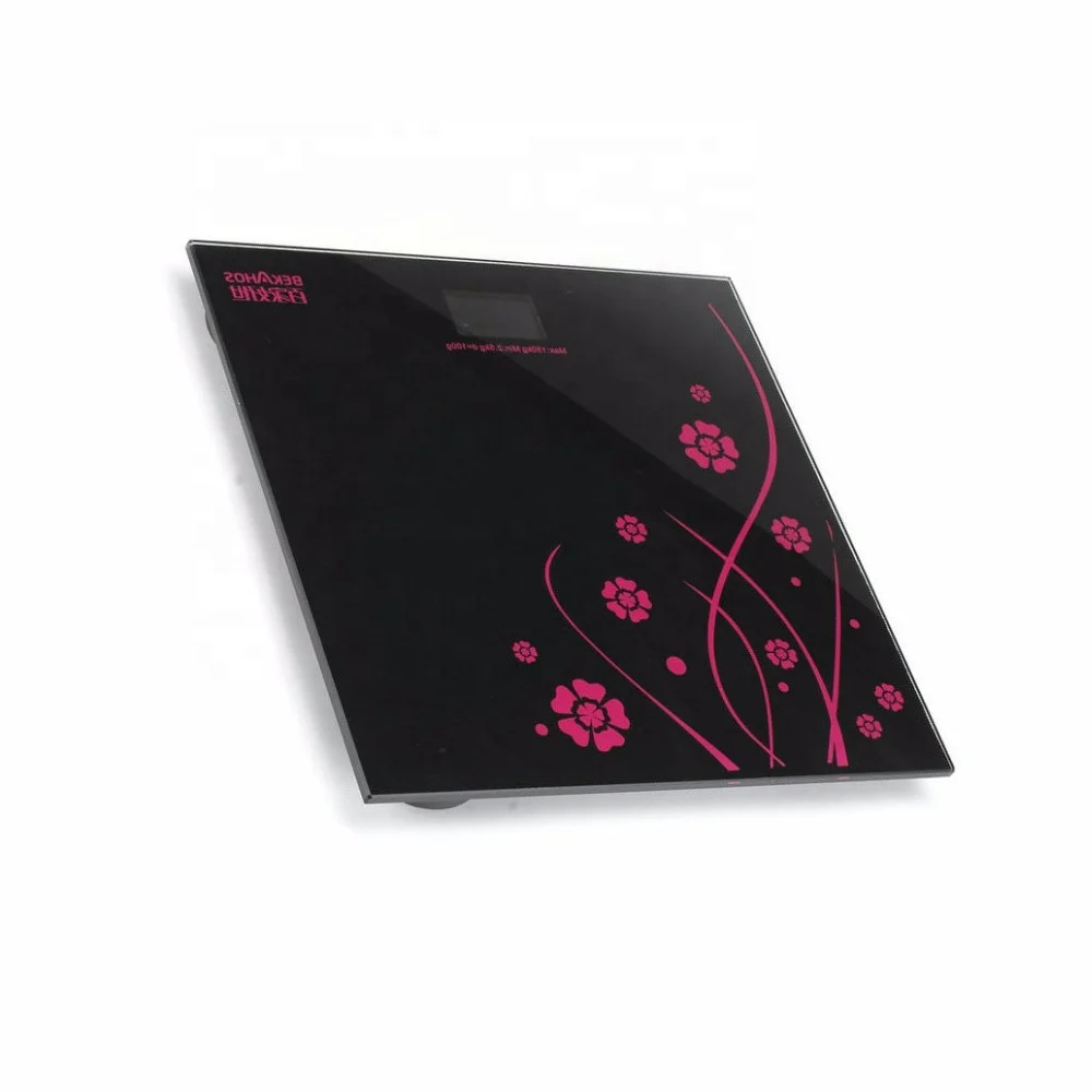 Amazon Hot Selling Electric Weighing Bathroom Scales Body Digital Weight Scale for Household