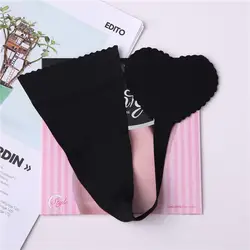 C string Seamless Self Adhesive Heart Shape Underwear No Panty Line Strapless Stick On Panties for women