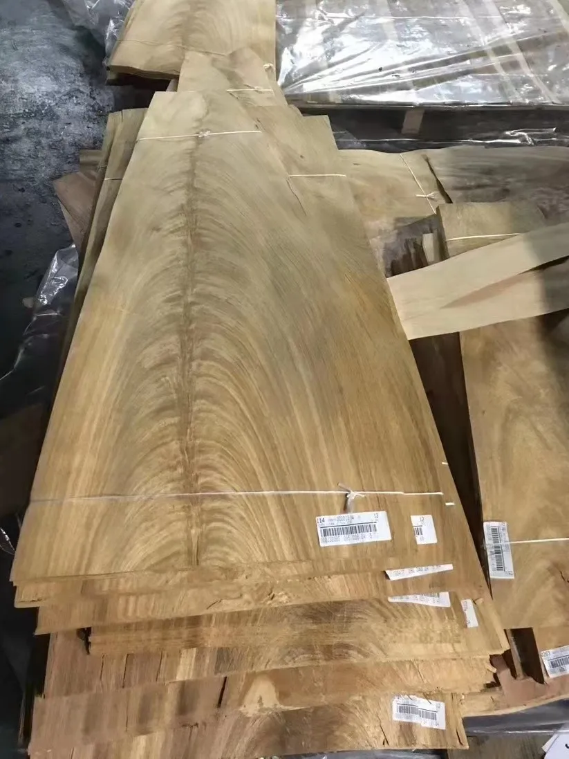 New Trend Natural Golden Branches Veneer 0.45mm Natural Golden Crotches Wood Veneers Sheet Flooring Veneer Plywood