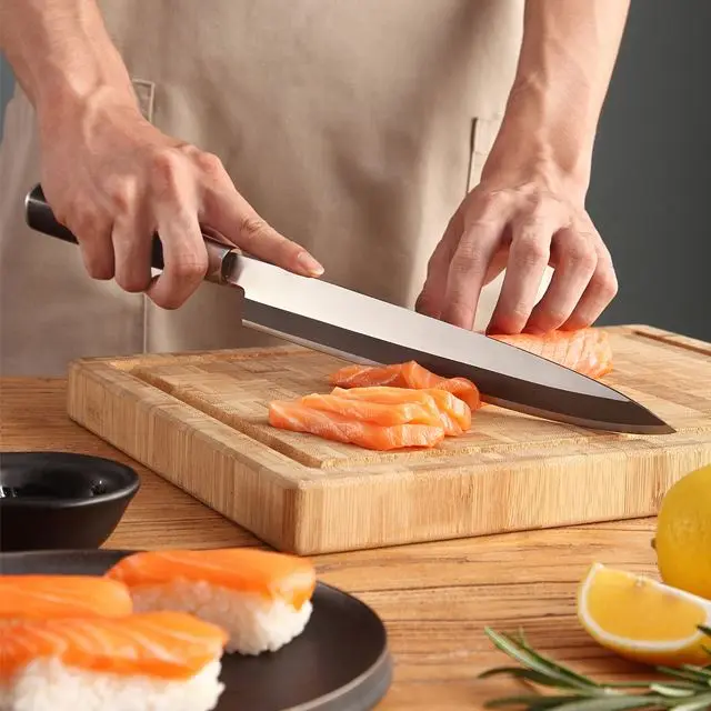 Wholesale 5CR15MOV  12 Inch 300MM Sashimi knife with Wenge  handle supply to restaurant