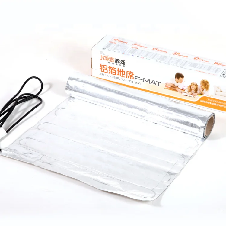 electric warmfloor CE certificate energy saving heating mat