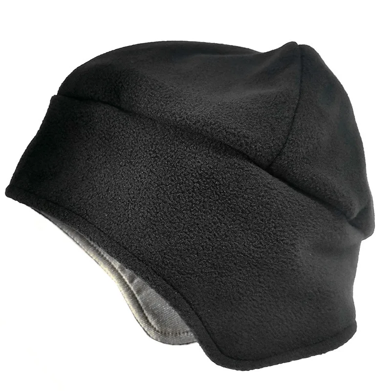 Winter Warm EMF Hat Beanie 5G Anti-Radiation Hat Radiation Protection Head Cover Brain Coat RF Shielding Block WiFi Black Color