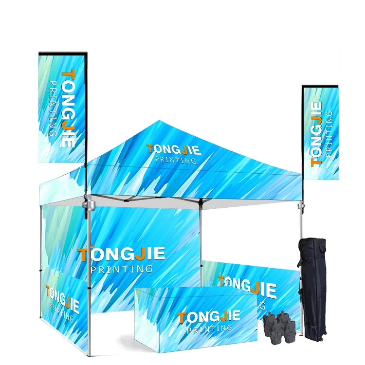 High Quality Pop Up 10x10ft Canopy 2x2m 3x3m 3x4.5m 3x6m Trade Show Tent Outdoor Advertising Folding Tent 3_3 M Gazebo Fabric