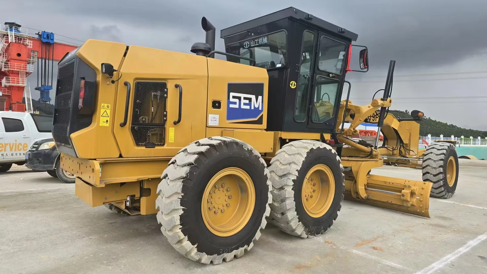 Brand New China Motor Grader 190Hp Small Motor Grader With Rear Ripper 919F for Sale