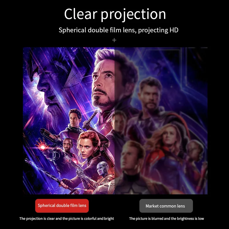 Advertisement static projection lamp HD 35W PDD ceiling embedded custom gobo logo projector light