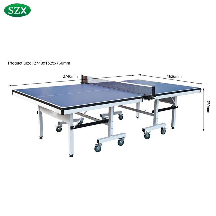 
SZX High quality indoor folding ping-pong table tennis table 