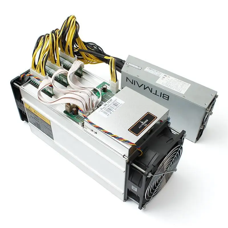  Б/у Bitmain Antminer S9 S9J 13 5 T 14T 15T 16T видео для тестирования ASIC BTC и т. Д. ANT LTC DOGE USB-Майнер