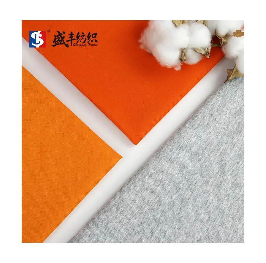 2021 New Fashion quilted jersey fabric single jersey 100% cotton fabric semi combed cotton single jersey fabric