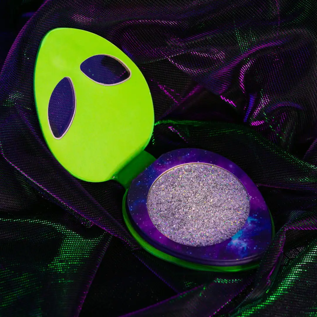 New Arrival Cosmetics UFO Face And Body Glitter For Festival Long Lasting Glitter Powder Makeup