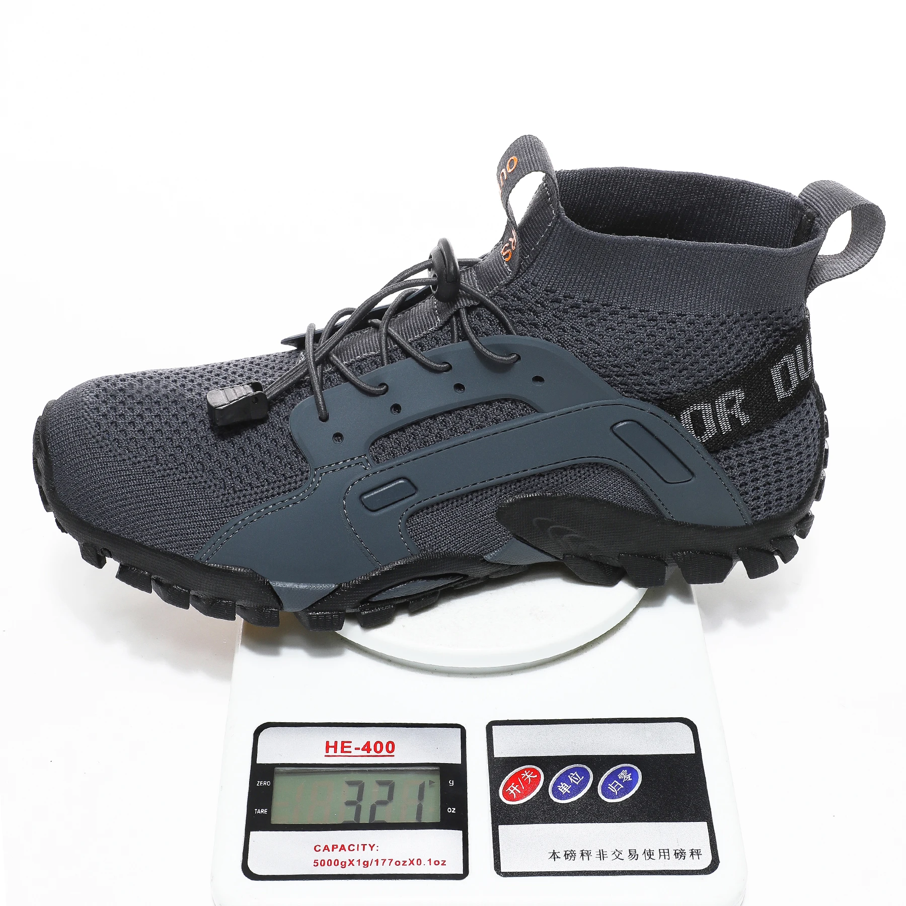 Yoris New Arrival Rubber Hiking  Shoes Quick Drying Black Fitness Walking Shoes For Men Women