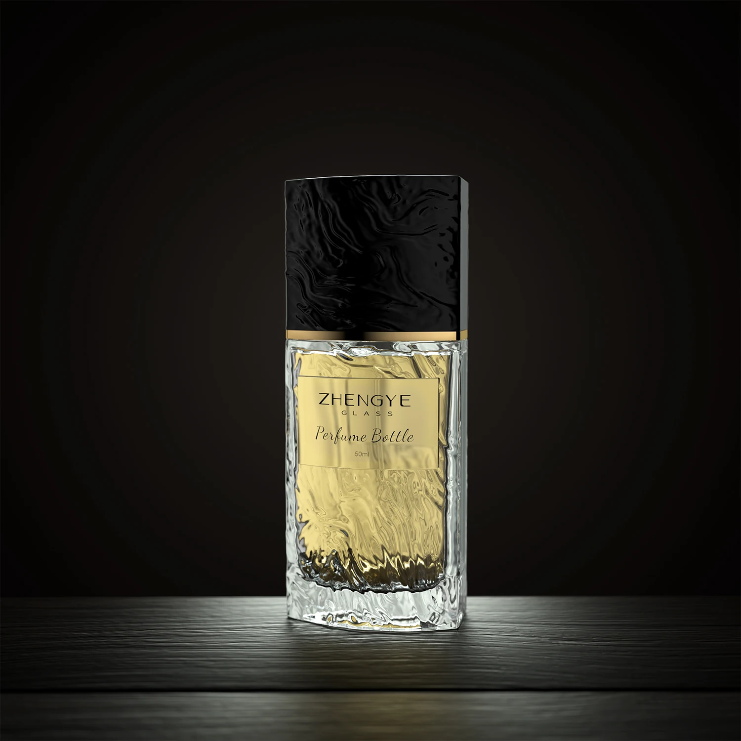 Custom Colored Unique New Design Luxury 50ml Mist Spray Glass Perfume Bottle For Women Man