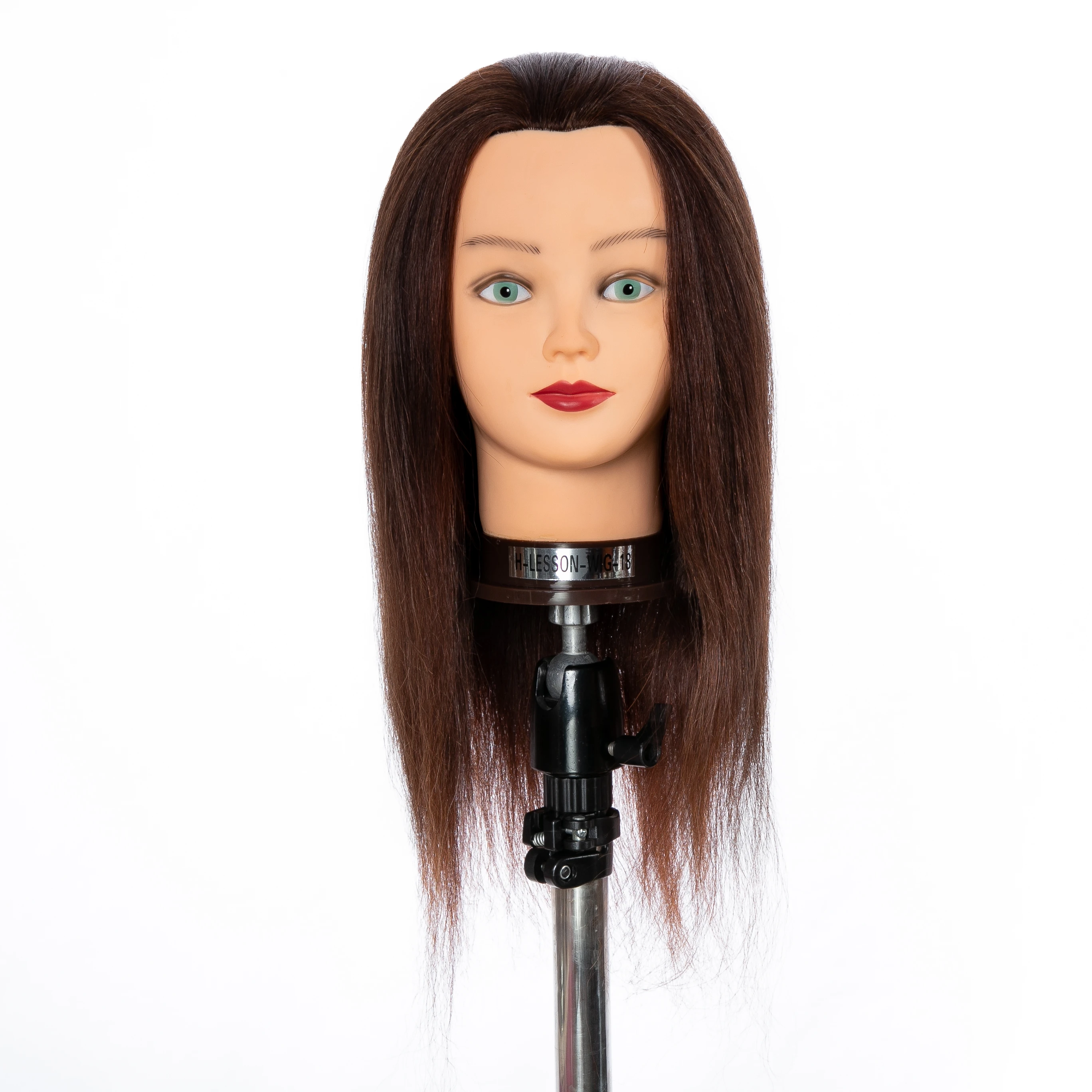 First Beauty  hairdressing training  Head mannequin training head  natural  hair training dolls  head stand  display