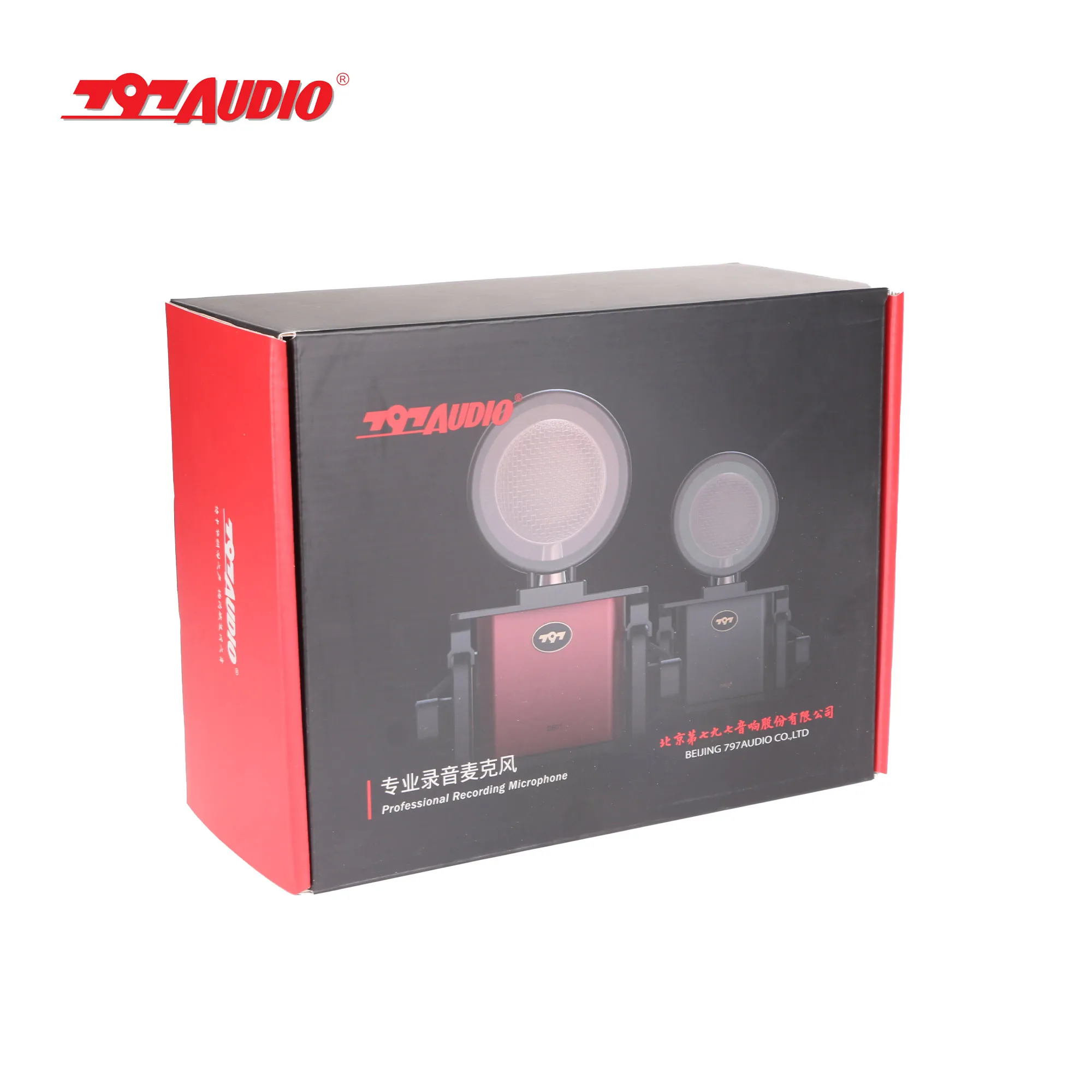 797Audio CR632 OEM/ODM Living Video Micro Studio Recording Mic 48V Phantom Power Cardioid Condenser Microphone for Sale cheap