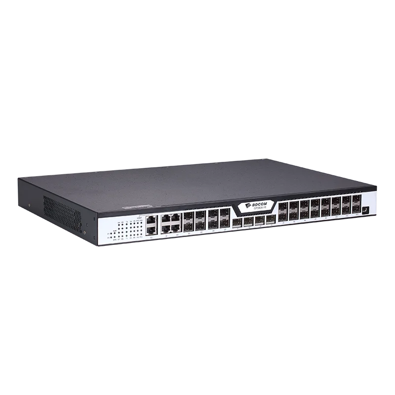  Горячая распродажа! BDCOM GP360018B 16-портовый GPON OLT 4-портовый 10G Uplink Broadcom чипсет мини gpon