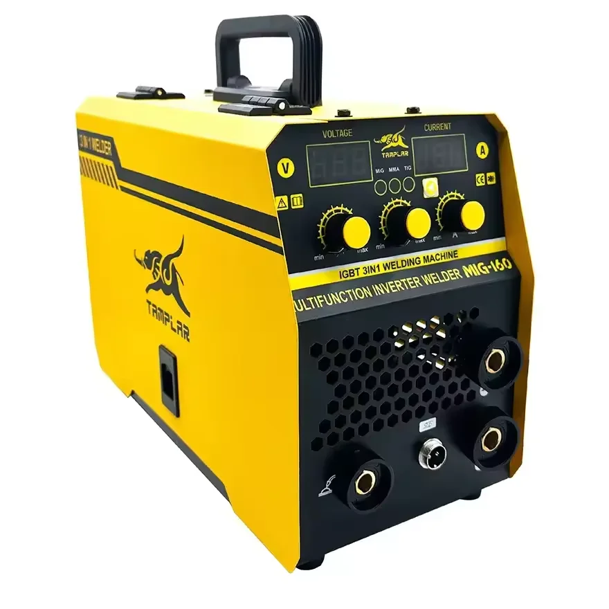 3 In 1 Mig Tig Mma Function 140A 220V 5kg Professional Cheap Cost Welder Mig Welding Machine