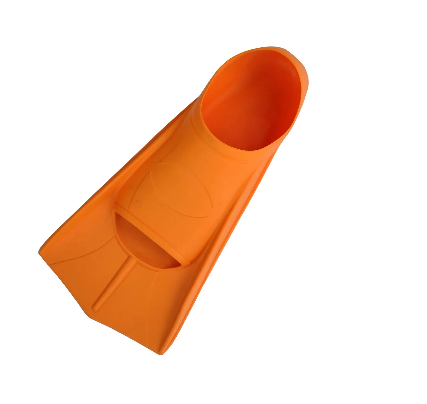 Most Popular sotf water adult size  Silicone logo print  Diving Flippers