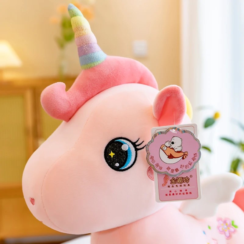 Cute Unicorn Fur Toys Custom Plush Dolls Handmade Plush Toys Customized for Unique Gift Plush