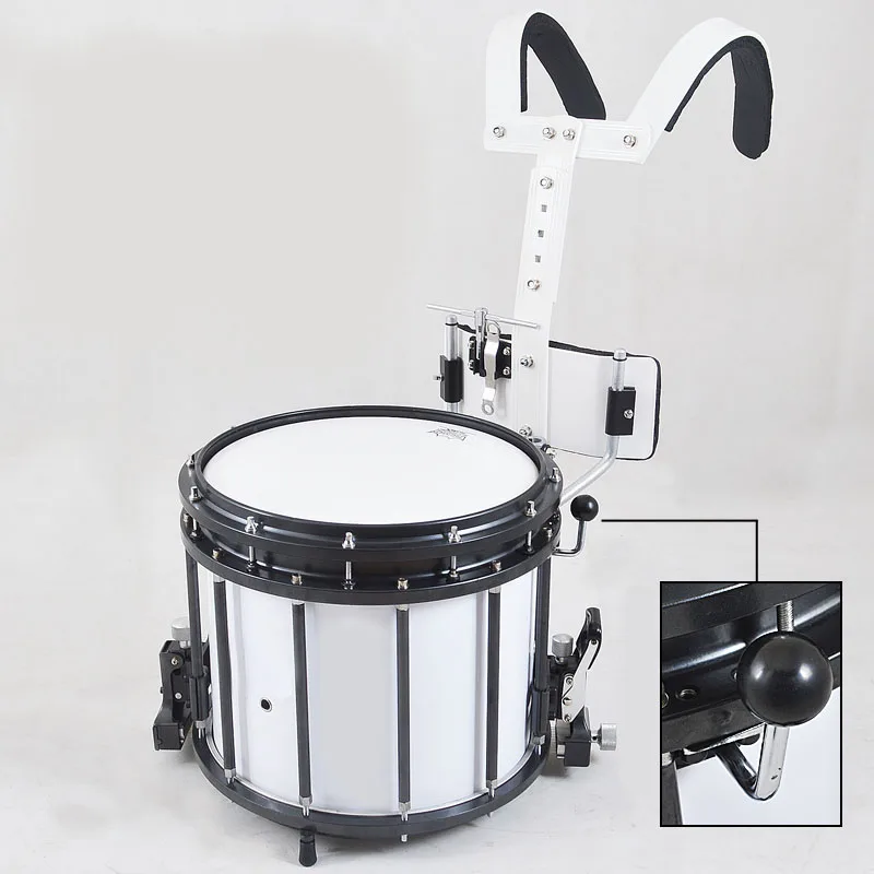 Professional Marching Drum Double Strips(with/without upper head snare)