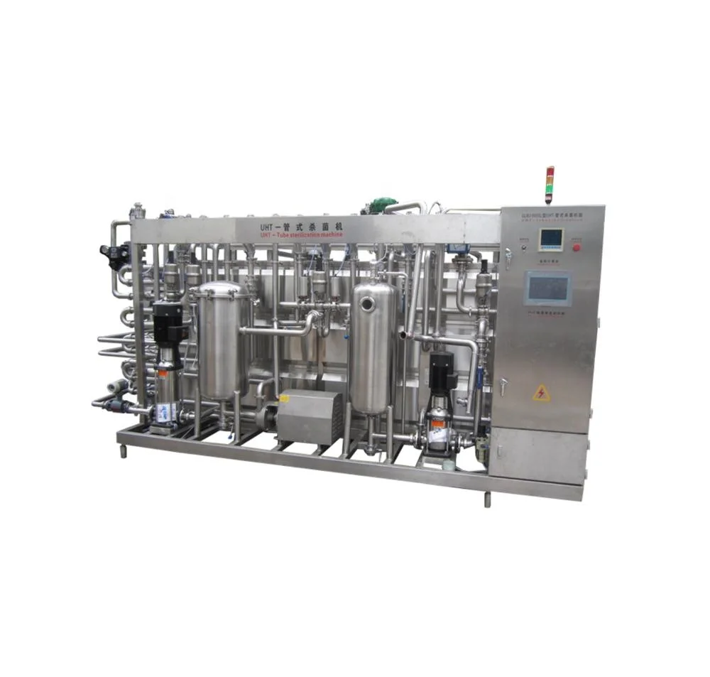 Tubular Type Full Automatic 6000L/H Aseptic UHT Sterilization System