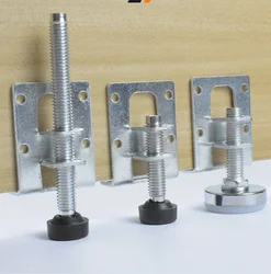 Регулируемые ножки для шкафа для решения проблемы неровной поверхности, Нескользящие подушечки для мебельных шкафов