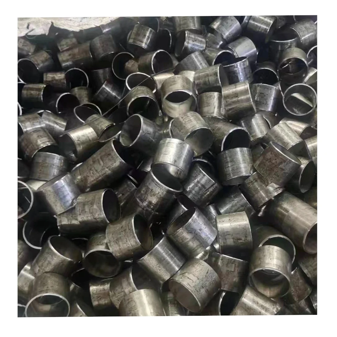 Round coupling sleeve CNC machining service bushing metal alloy spacer sleeve bushing
