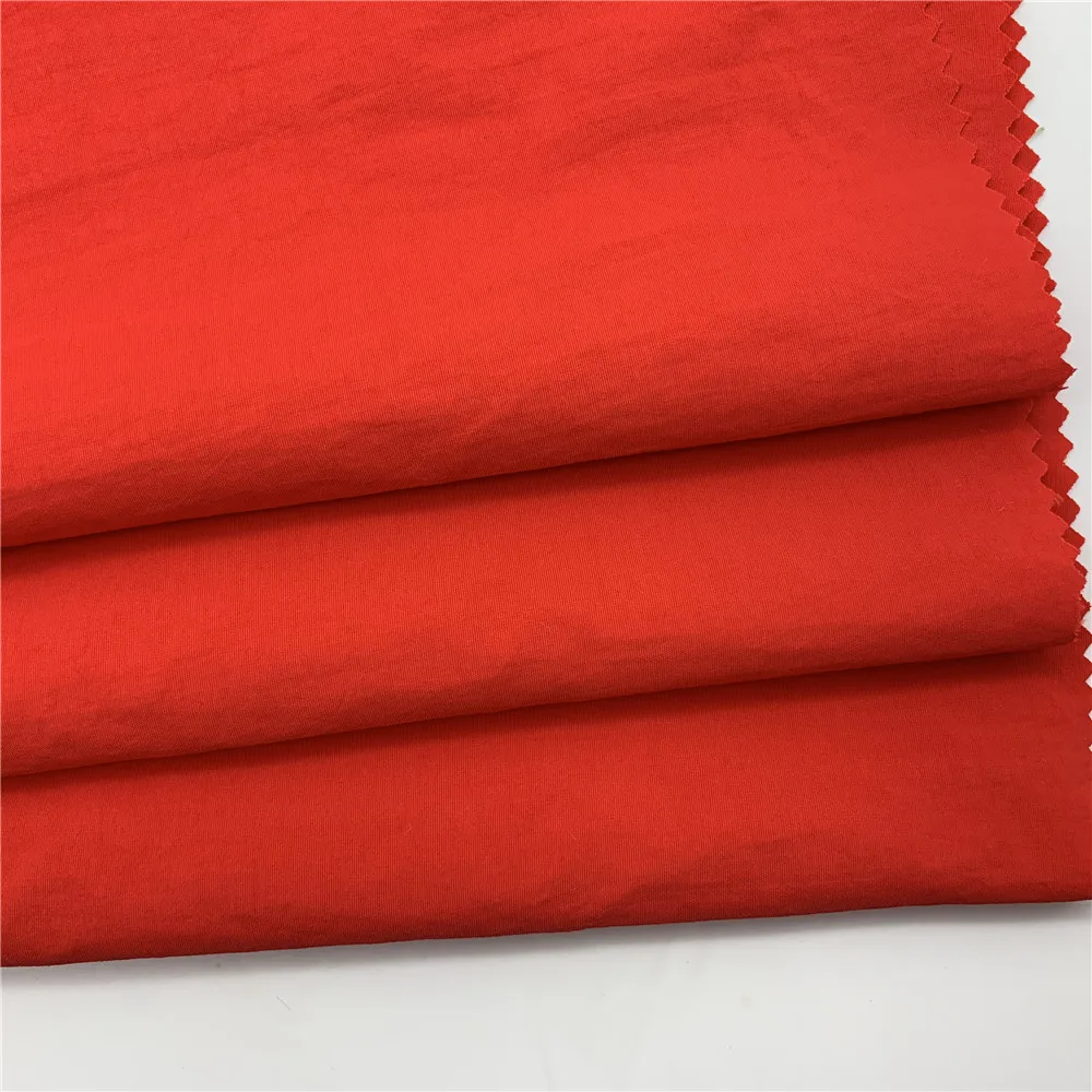 100% nylon crepe 228T nylon taslan waterproof peach skin beach shorts fabric