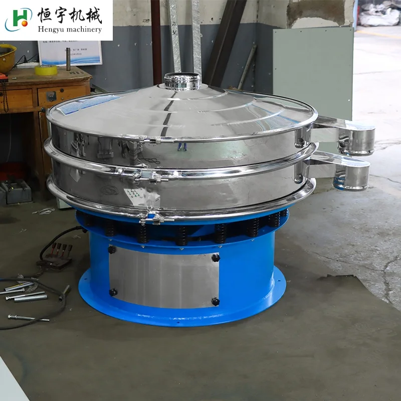 Powder Granule Sieving Cumin Powder Juice Sieve Filter Round Vibrating Screen for Heavy Liquid Separator of Fine Products