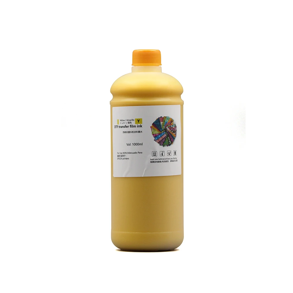  Новые 1000 мл DTF Переводные ПЭТ пленки чернила для Epson DX5 L1800 P600 P800 dtf пленочный